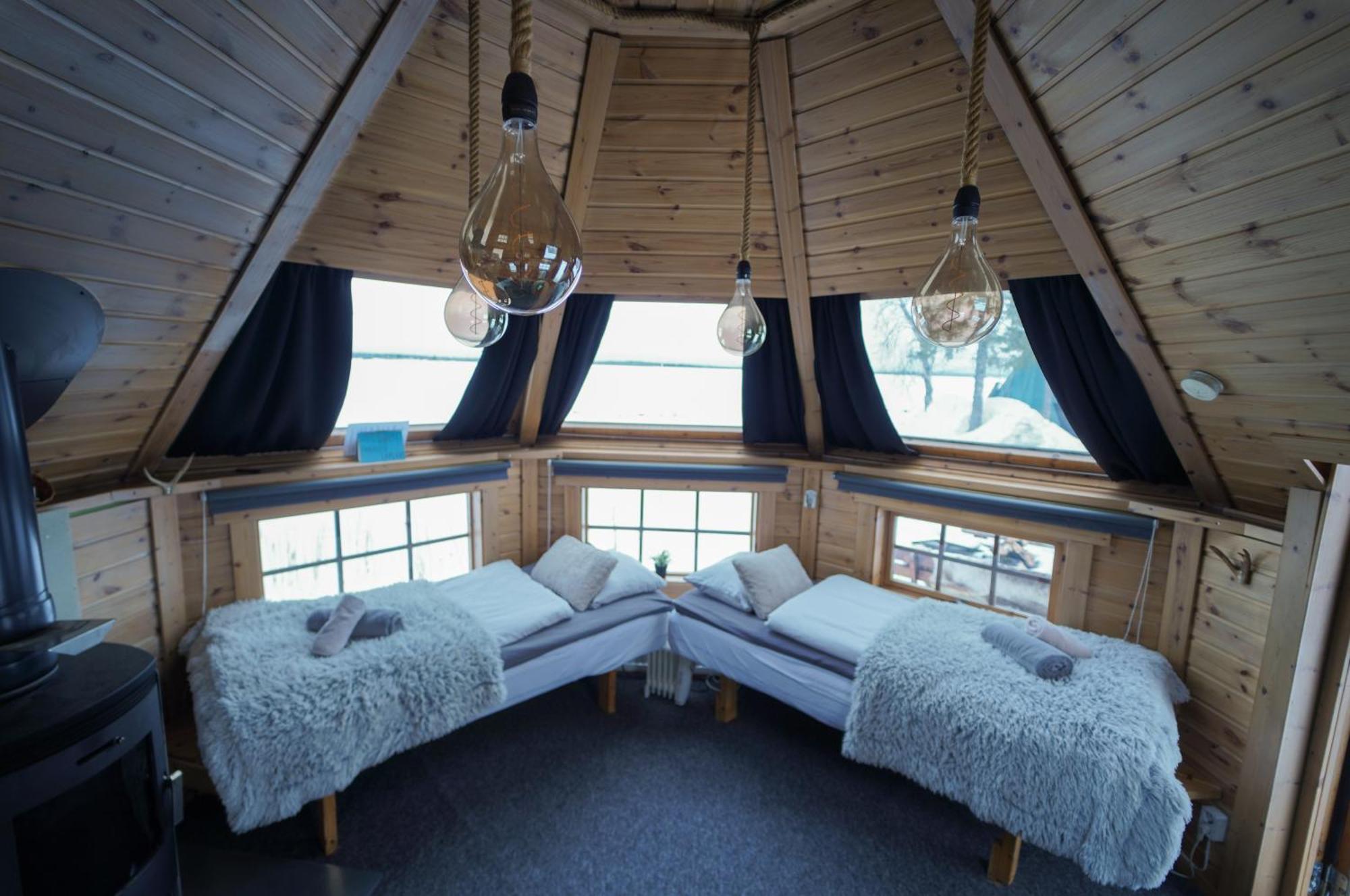 Northern Light Huts - Paradise Lapland Kiruna Zewnętrze zdjęcie